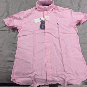 Polo by Ralph Lauren Men's Pink Shirt